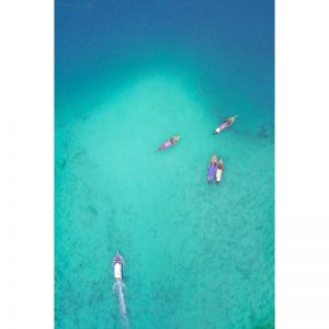 SHADES BENEATH A BOAT